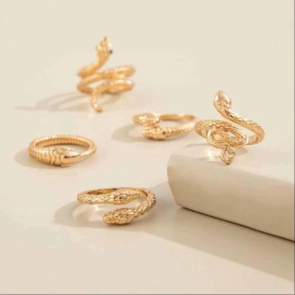 Snake Ring Set - Picture 4 of 7
